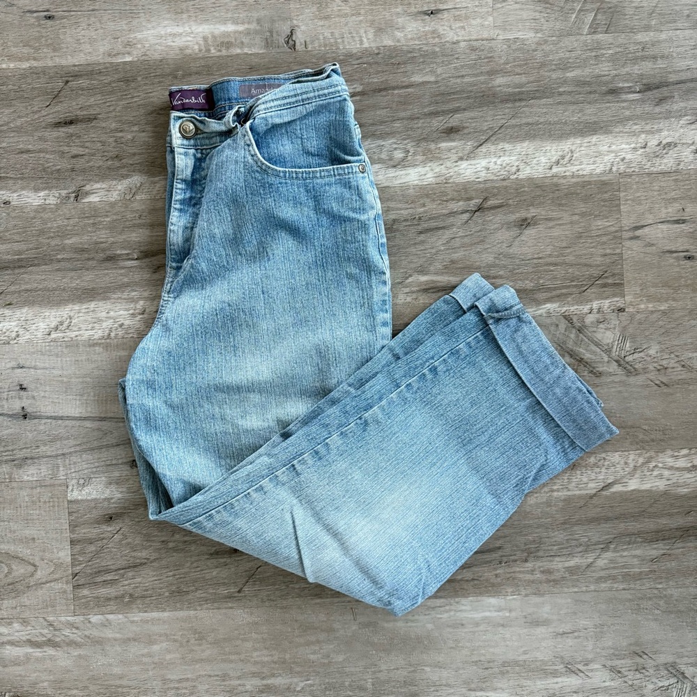 Vintage Gloria Vanderbilt Light Wash Straight Leg Jeans